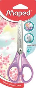 Olló 13 cm, MAPED Essential Soft Pastel, vegyes pasztell színek