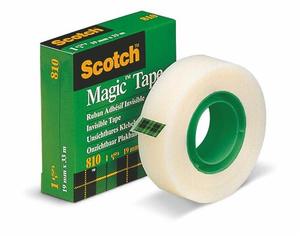 Ragasztószalag 19mm x 33m, 3M Scotch 810-1933 Magic átlátszó írható