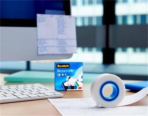 Ragaszt&oacute;szalag 19mm x 33m, 3M Scotch 811-1933 visszaszedhető,