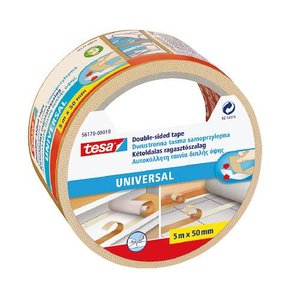 Ragaszt&oacute;szalag 50mm x 5m, TESA 56170, k&eacute;toldalas, &aacute;tl&aacute;tsz&oacute;