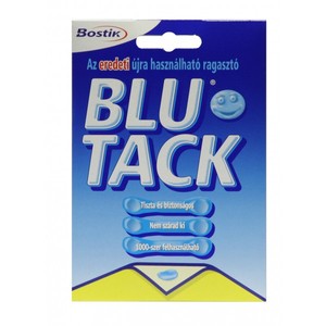 Gyurmaragasztó, BLU TACK, 55 kocka, kék
