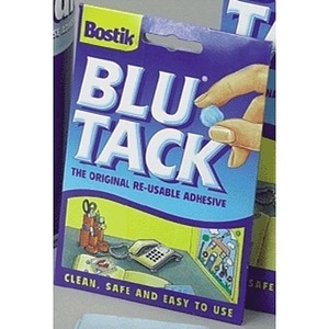Gyurmaragasztó, BLU TACK, 55 kocka, kék