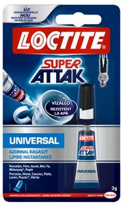 Pillanatragasztó 4g, HENKEL Loctite Super Bond ORIGINAL