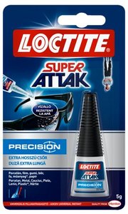 Pillanatragasztó 5g, HENKEL Loctite Super Attak Precision, universal