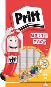 Gyurmaragasztó HENKEL Pritt Fix-it, 65 kocka, fehér