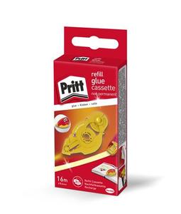 Ragasztó rollerbetét 8,4mmx16m PRITT utántöltő kazetta, non-permanent.
