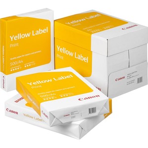 Másolópapír A4, 80g, CANON Yellow Label Print, 500 lap, fehér