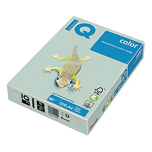 Másolópapír A4, 80g, IQ Color, pasztell, 500 lap, BL29 kék