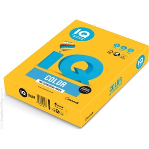 Másolópapír A4, 160g, IQ Color intenzív, 250 lap, SY40 napsárga
