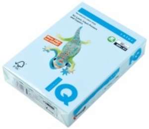 Másolópapír A4, 160g, IQ Color pasztell, 250 lap, BL29 világoskék
