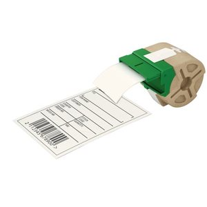 Etikettcímke 61x22 mm, LEITZ Icon, folyamatos, papír, öntapadó, fehér