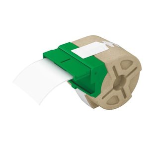 Etikettcímke 61x22 mm, LEITZ Icon, folyamatos, papír, öntapadó, fehér