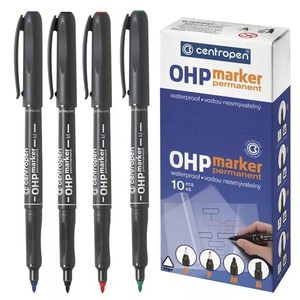Alkoholos filc CENTROPEN 2637, M 1 mm, kék
