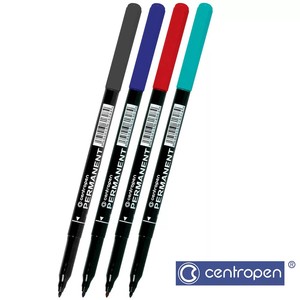 Alkoholos filc CENTROPEN 2536, kúpos, 1 mm, kék