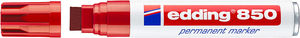 Alkoholos filc EDDING 850, v&aacute;gott, 5-16 mm, piros