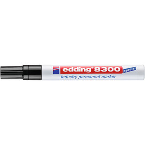 Alkoholos filc EDDING 8300, ipari, 1,5-3 mm, kúpos, fekete