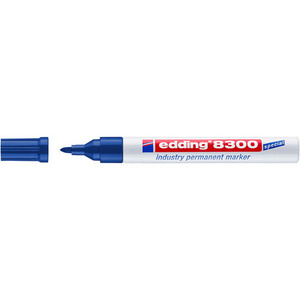 Alkoholos filc EDDING 8300, ipari, 1,5-3 mm, kúpos, kék