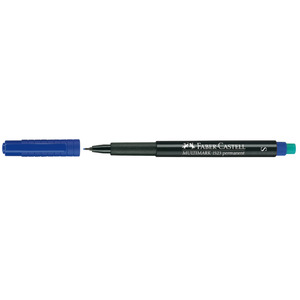 Alkoholos filc FABER-CASTELL S 0,4 mm, kék