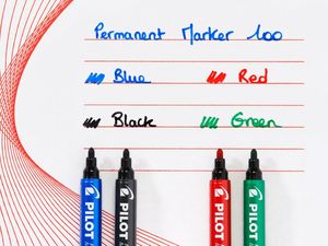 Alkoholos filc PILOT SCA-100-L kúpos, 1 mm, kék