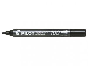 Alkoholos filc PILOT SCA-100-B kúpos, 1 mm, fekete