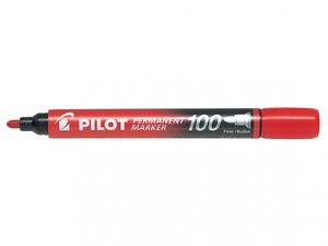 Alkoholos filc PILOT SCA-100-R kúpos, 1 mm, piros