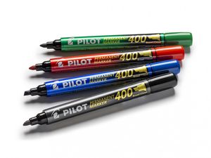 Alkoholos filc PILOT SCA-400-G vágott, 1,5-4 mm, zöld