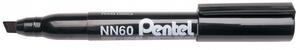 Alkoholos filc PENTEL NN60-AO, vágott, 3,9-5,7 mm, fekete