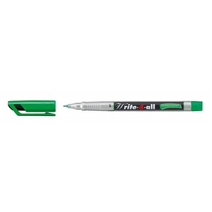 Alkoholos filc STABILO 166, Write-4-all S, 0,4 mm, zöld