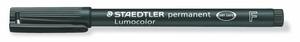 Alkoholos filc STAEDTLER Lumocolor 318, F 0,6 mm, fekete