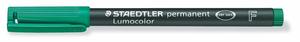 Alkoholos filc STAEDTLER Lumocolor 318, F 0,6 mm, zöld