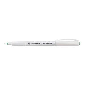 Filc 0,3 mm, CENTROPEN 4611, vízbázisú, műanyag hegyű, zöld