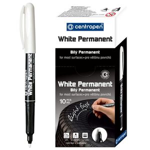 Alkoholos filc CENTROPEN 2686, kúpos, 1 mm, fehér
