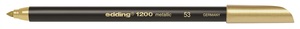 Filc 1 mm, EDDING 1200, Metallic, (053) arany