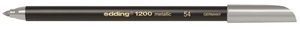 Filc 1 mm, EDDING 1200, Metallic, (054) ezüst