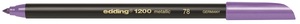 Filc 1 mm, EDDING 1200, Metallic, (078) lila