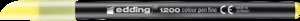 Filc 1 mm, EDDING 1200, vízbázisú, (083) pasztell sárga