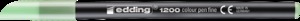 Filc 1 mm, EDDING 1200, vízbázisú, (089) pasztell zöld