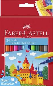 Filck&eacute;szlet, FABER-CASTELL, 24 db-os k&eacute;szlet, kast&eacute;lyos, 24 sz&iacute;nben