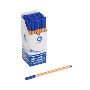 Filc 0,4 mm, GRS, kupakos, hatszögletű, vízbázisú, kék