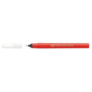 Filc 0,5 mm, ICO Tinten Pen, v&iacute;zb&aacute;zis&uacute; tűfilc, piros