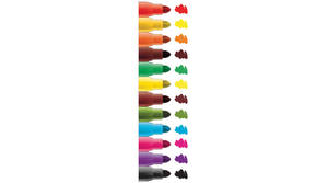 Filc LUXOR Scented Marker, 12 db-os klt, illatos, papír dobozban