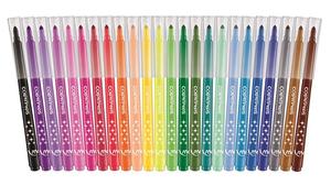 Filckészlet 24 db, MAPED Color`Peps, 1-4,75 mm, 24 különböző szín