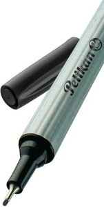 Filc PELIKAN Fineliner 96, vízbázisú tűfilc, 0,4 mm, fekete
