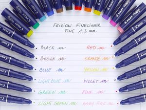 Filc PILOT Frixion Fineliner, törölhető, 0,45 mm, fekete