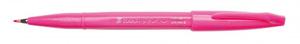 Ecsetfilc PENTEL SES15C-P, kalligrafikus hajlékony hegyű, pink