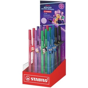 Filck&eacute;szlet STABILO Pen 68, K-Pop d&eacute;monvad&aacute;szok, 16 db-os, 1 mm,