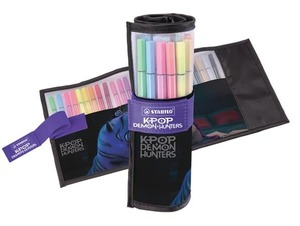 Filck&eacute;szlet STABILO Pen 68, K-Pop Huntric, 25 db-os, feltekerhető,