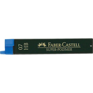 Ironbél 0,7mm, FABER-CASTELL Super Polymer, HB, 12 db, fekete