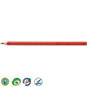 Ceruza FABER-CASTELL Grip 2001 háromszögletű, piros