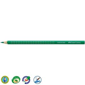 Ceruza FABER-CASTELL Grip 2001 háromszögletű, zöld.